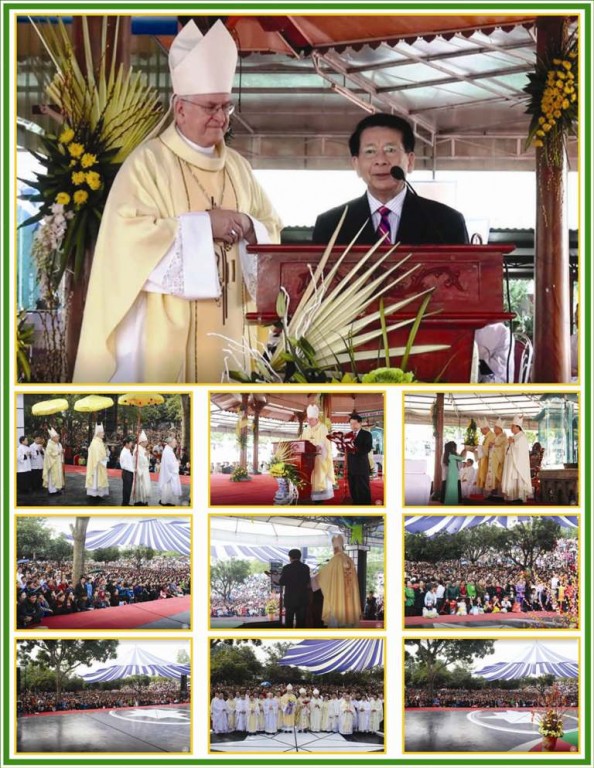 ÄTGM Joseph Kurtz, Chá»§ tá»‹ch Há»™i Ä‘á»“ng GiÃ¡m má»¥c Hoa Ká»³ (tá»« 12-2013 Ä‘áº¿n 12-2016) dÃ¢ng ThÃ¡nh lá»… TÃ¢n niÃªn cho 25 ngÃ n giÃ¡o dÃ¢n GiÃ¡o pháº­n Vinh.